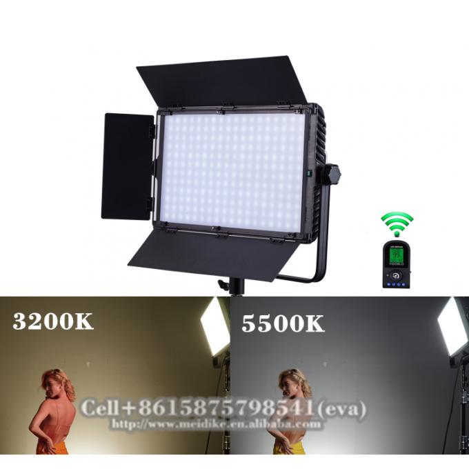 Kaltes weißes Videostudio 5500K LED beleuchtet batteriebetriebenes 7000LM 95CRI 1