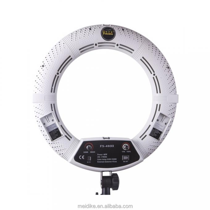FD-480II Fotografie Selfie Ring Fülllicht Vlogging Video Ringlicht YouTube-Set mit Spiegel 0